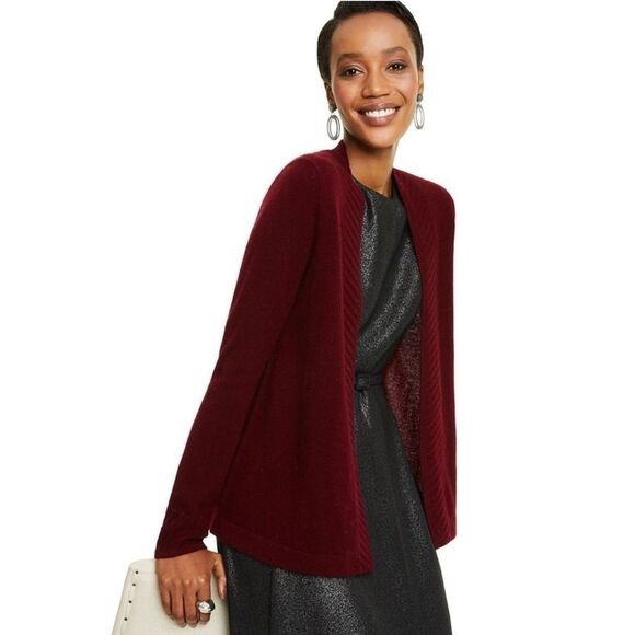 Charter Club Sweaters - Charter Club Luxury 100% Cashmere Women's Duster Sweater NWT Sz S MSRP $189